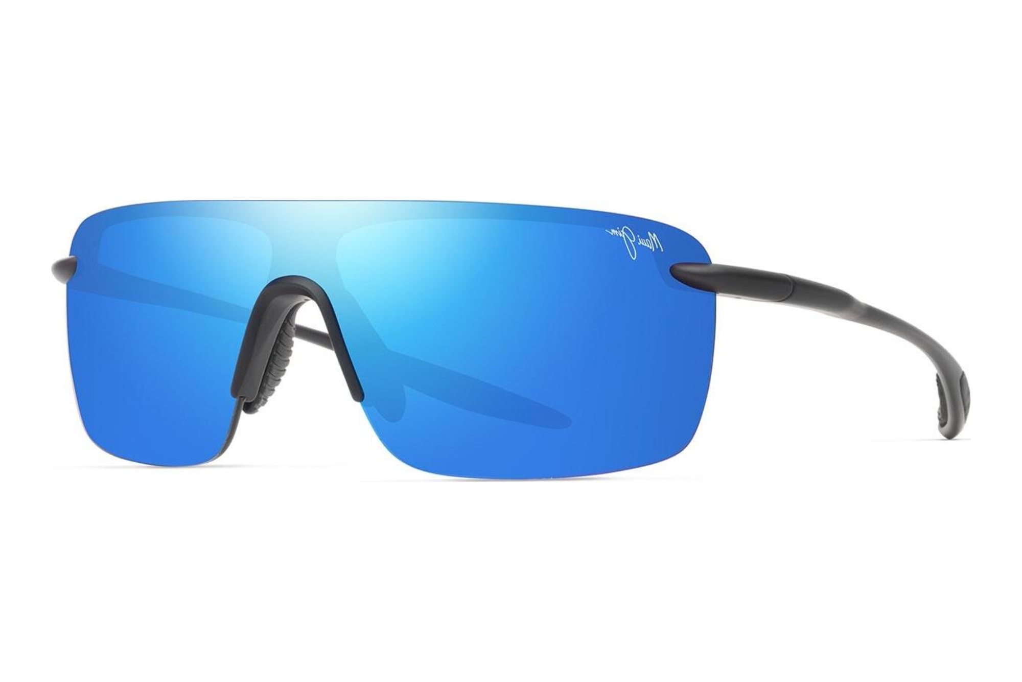 Maui Jim Palulu B680-02 Blue HawaiiMatte Black Maui Jim Palulu B680-02 Blue HawaiiMatte Black