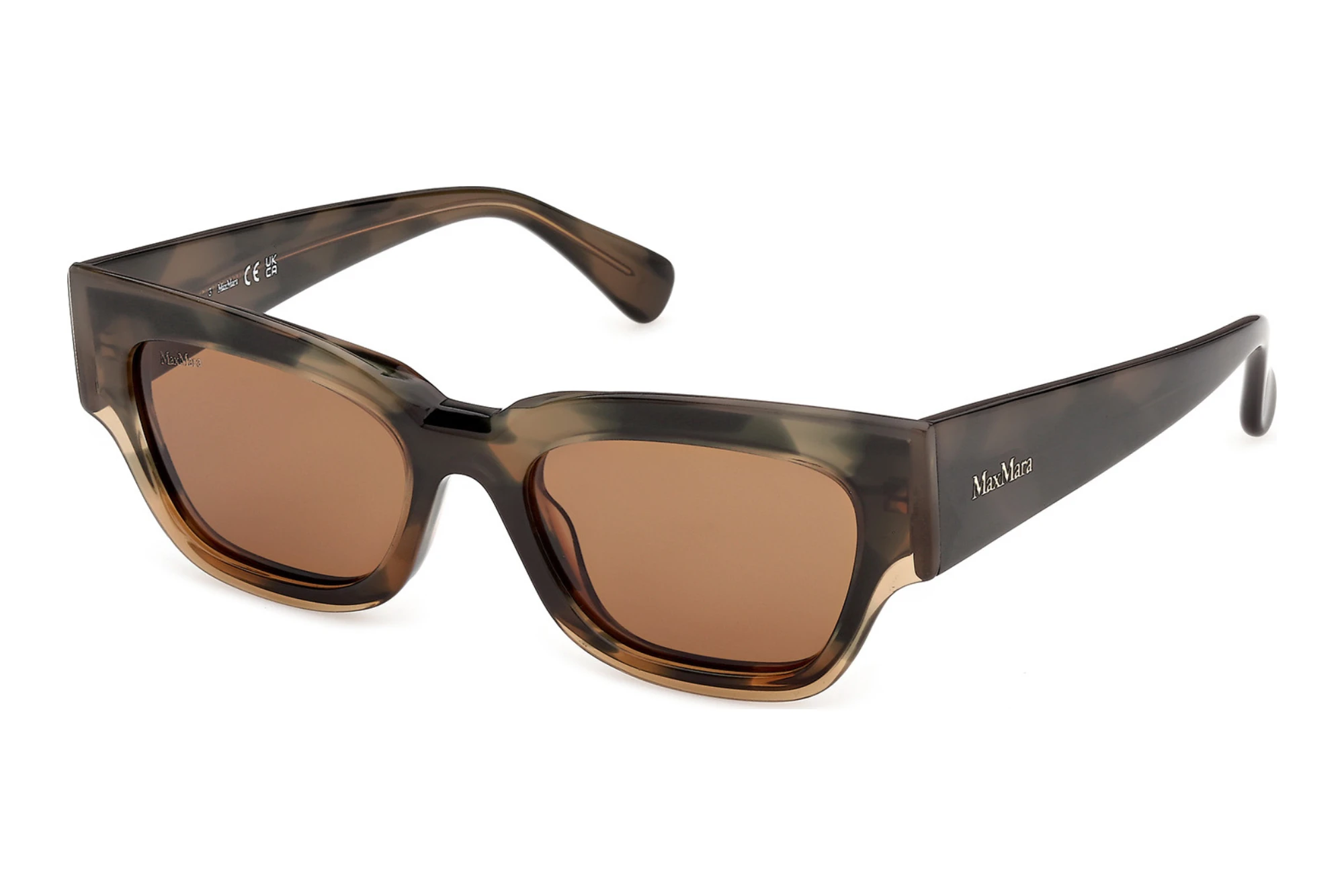 Max Mara MM0211 55E braunDunkelgrün/Havanna Max Mara MM0211 55E braunDunkelgrün/Havanna