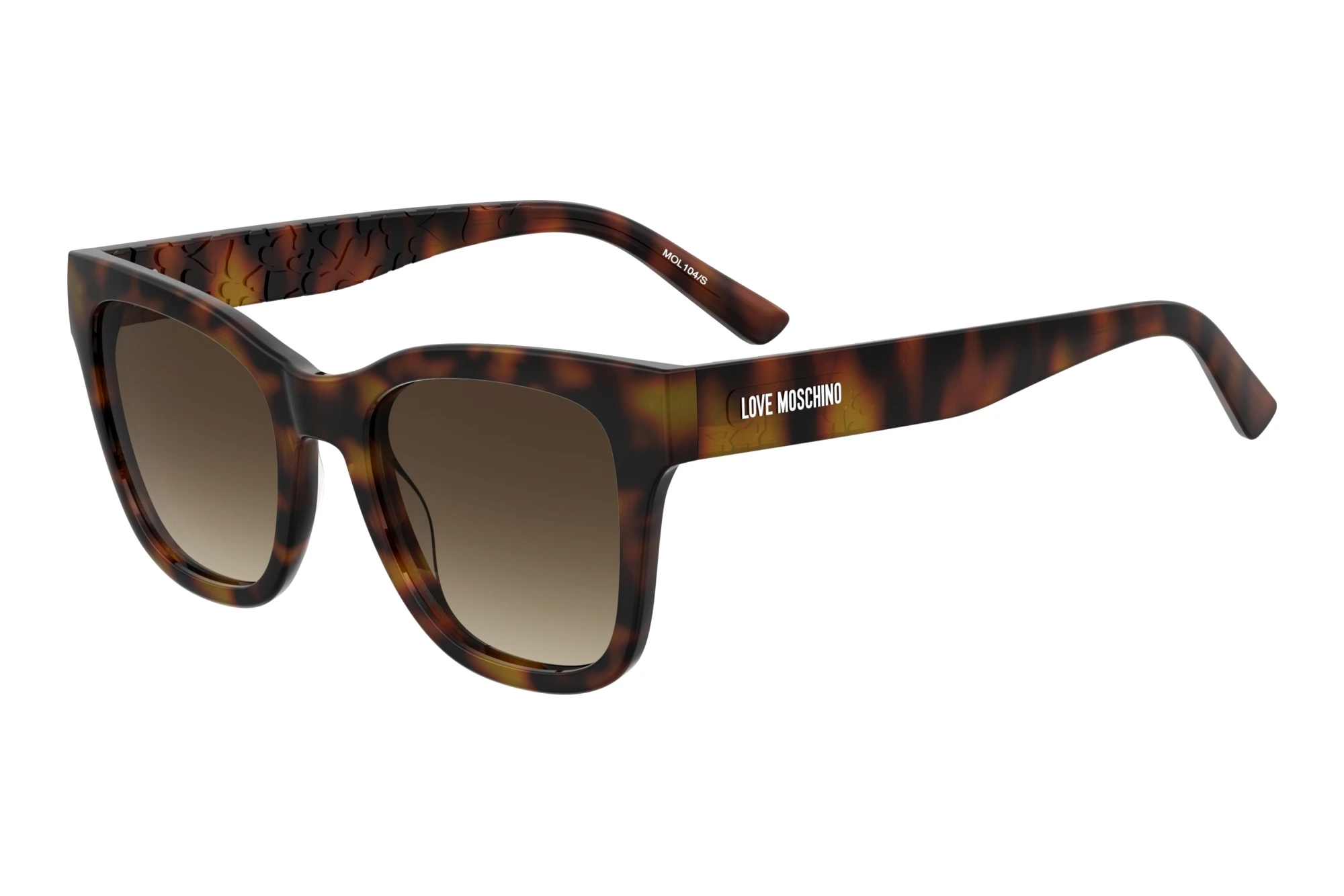 Moschino MOL104/S WR9/HA BROWN SHADEDBROWN HAVANA Moschino MOL104/S WR9/HA BROWN SHADEDBROWN HAVANA