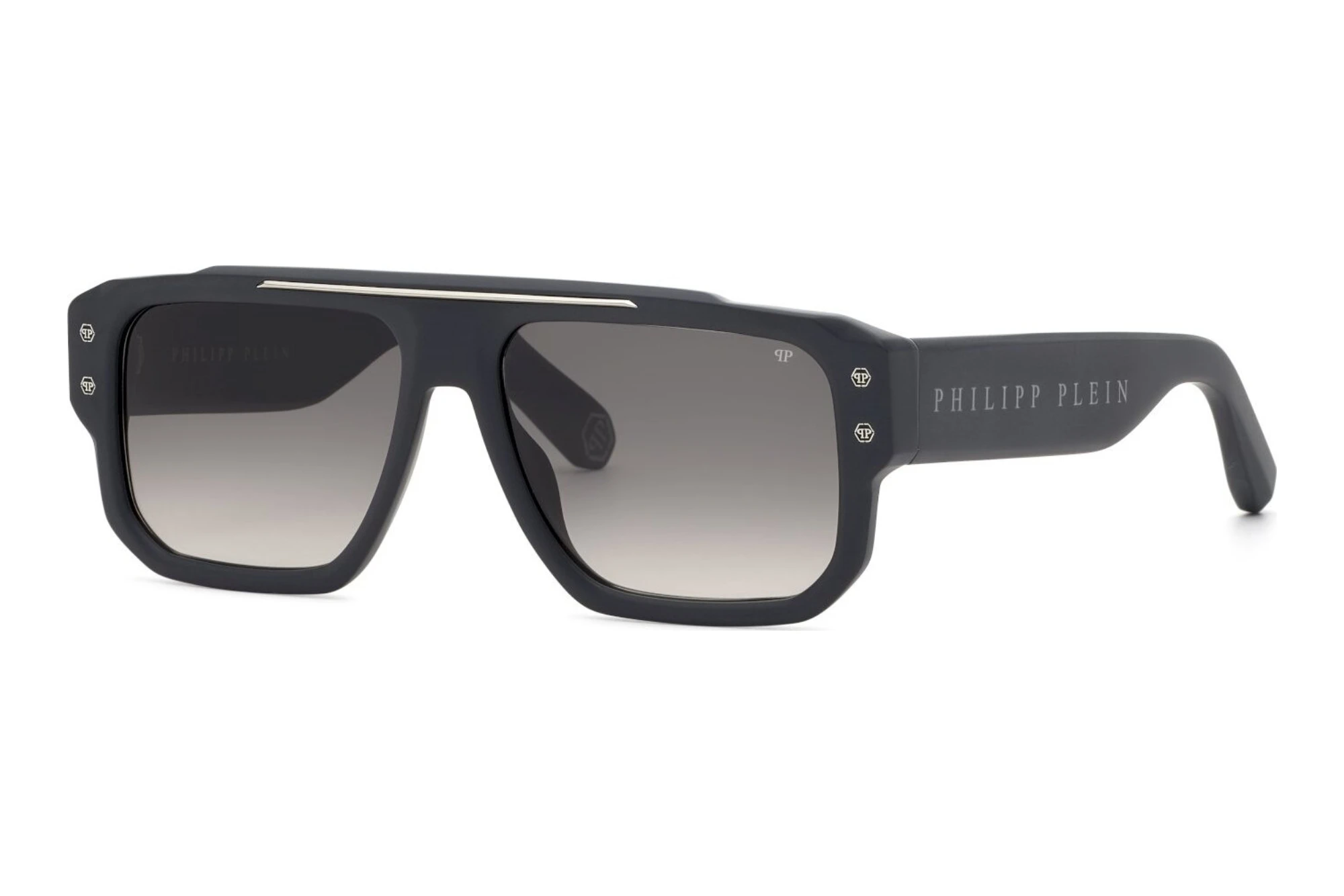 Philipp Plein SPP231 0I41 SMOKE GRADIENTMATT DARK GREY Philipp Plein SPP231 0I41 SMOKE GRADIENTMATT DARK GREY