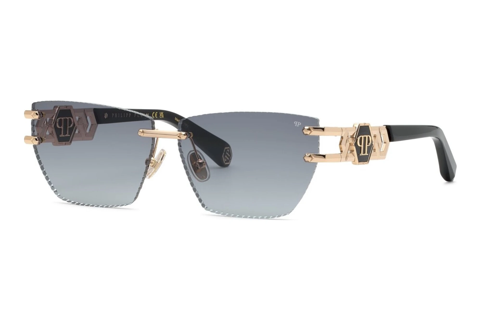 Philipp Plein SPP239M 0300 SMOKE GRADIENT SMOKESHINY ROSE GOLD Philipp Plein SPP239M 0300 SMOKE GRADIENT SMOKESHINY ROSE GOLD