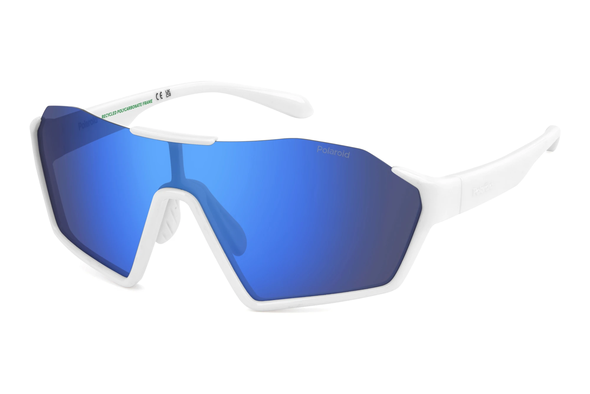 Polaroid PLD 7062/S VK6/5X BLUE MIRROR POLARIZEDWHITE Polaroid PLD 7062/S VK6/5X BLUE MIRROR POLARIZEDWHITE