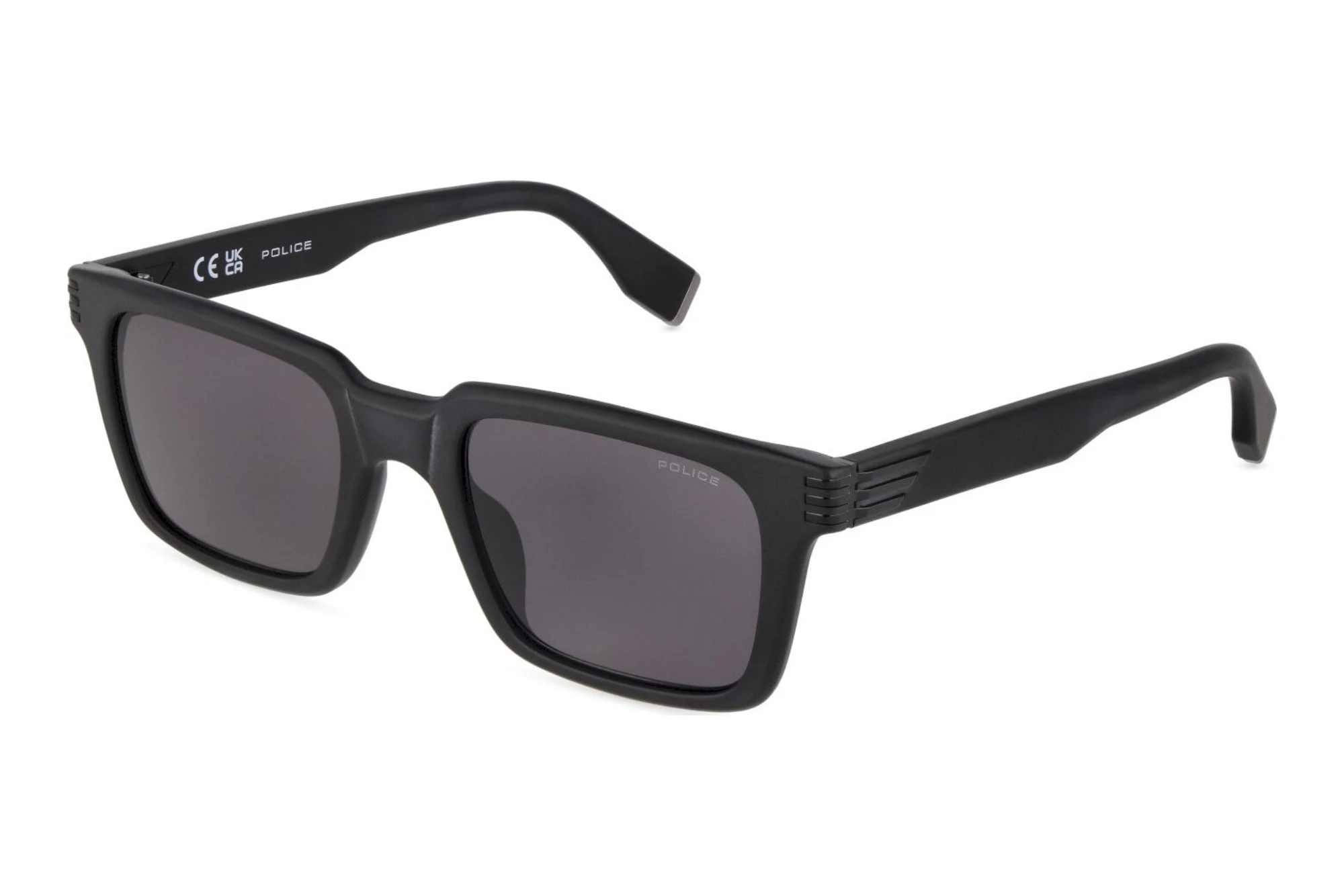 Police SPLV37 0703 SMOKEMATT/SANDBLASTED BLACK Police SPLV37 0703 SMOKEMATT/SANDBLASTED BLACK