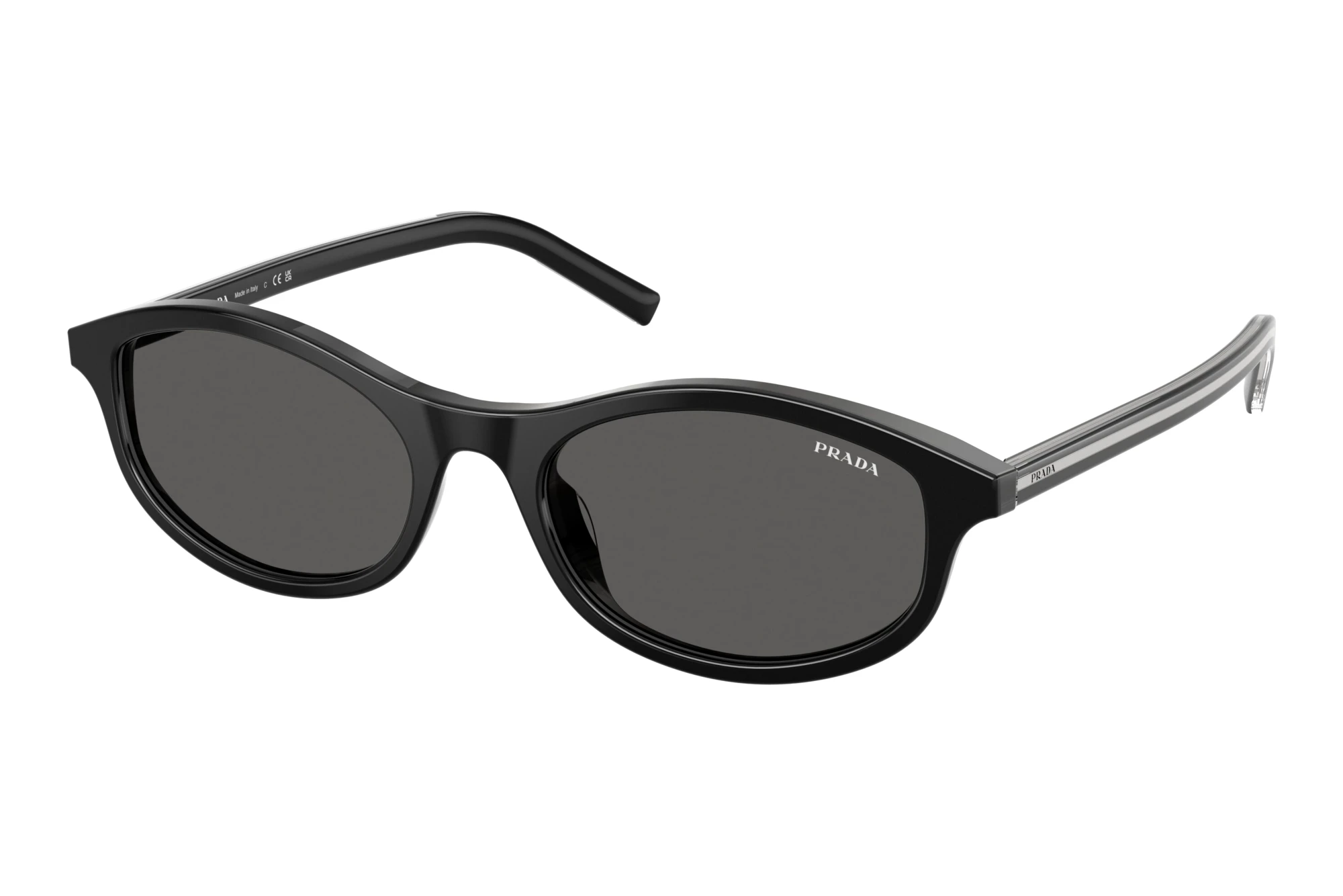 Prada PR D17S 29O20Z Dark GreyBlack/basalt Horn Prada PR D17S 29O20Z Dark GreyBlack/basalt Horn