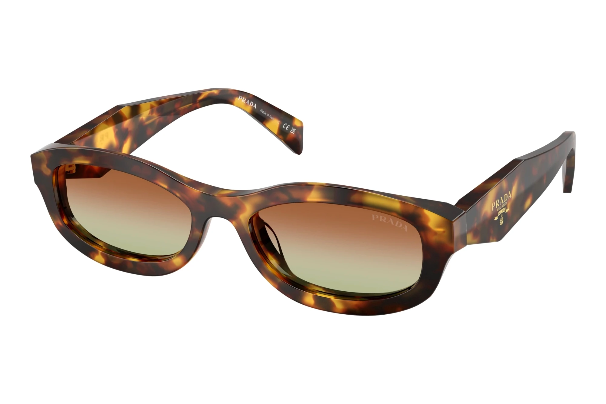 Prada PR D24S 14L70T Green/BrownHoney Tortoise Prada PR D24S 14L70T Green/BrownHoney Tortoise