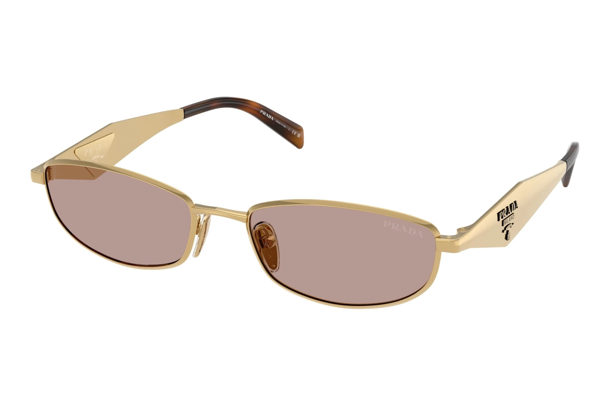 Prada PR D51S 5AK20I Light Purple BrownGold Prada PR D51S 5AK20I Light Purple BrownGold