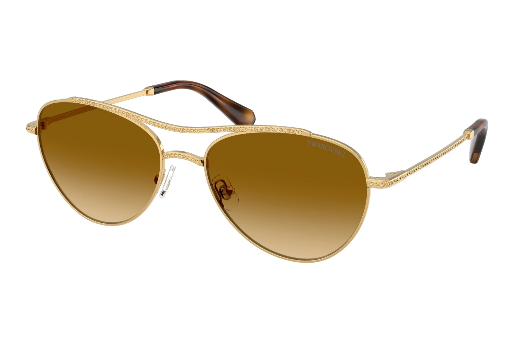 Swarovski SK7047 40043B Yellow Gradient Light BrownGold Swarovski SK7047 40043B Yellow Gradient Light BrownGold