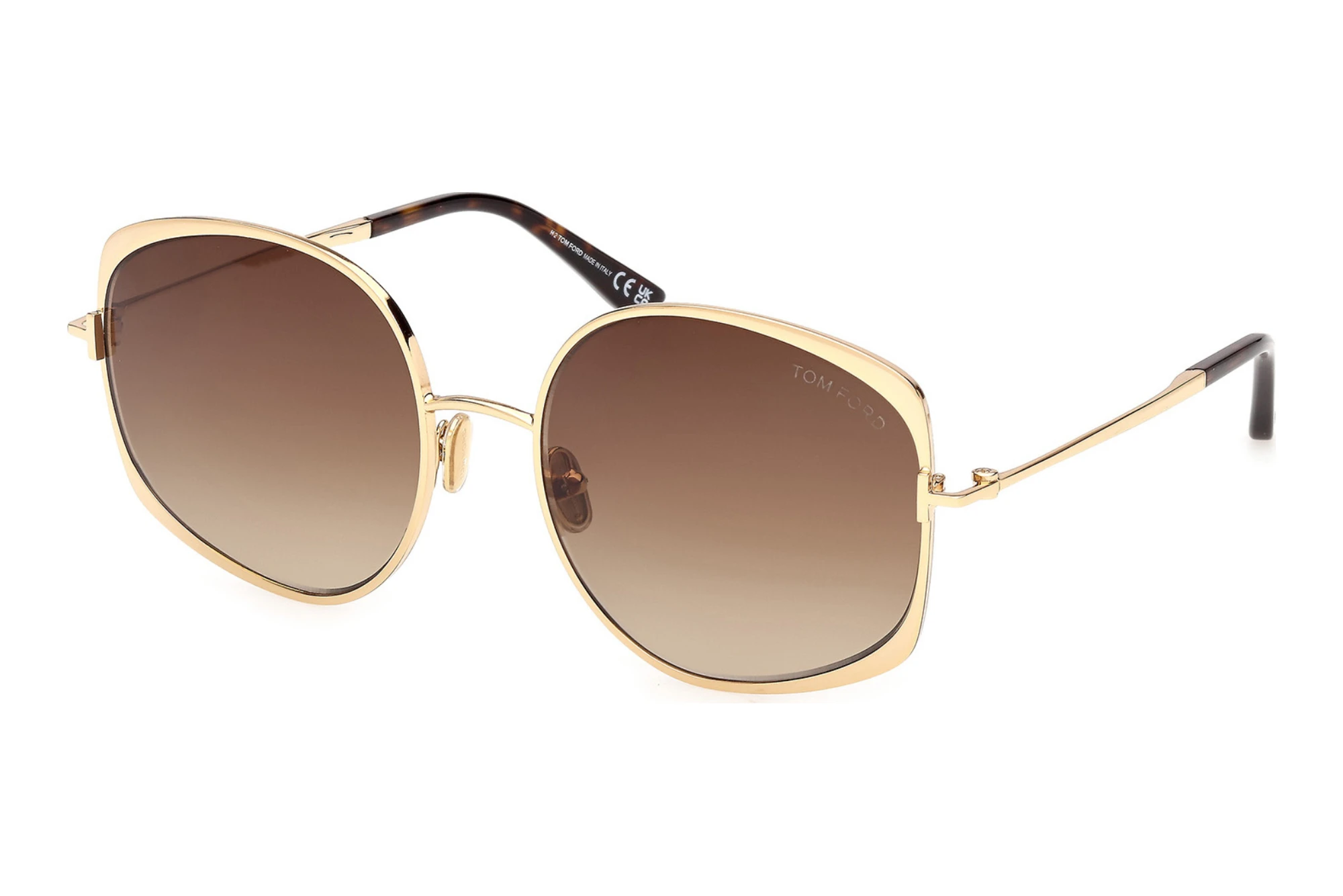Tom Ford FT1349 30F braun verlaufendGlänzend Tiefgold Tom Ford FT1349 30F braun verlaufendGlänzend Tiefgold