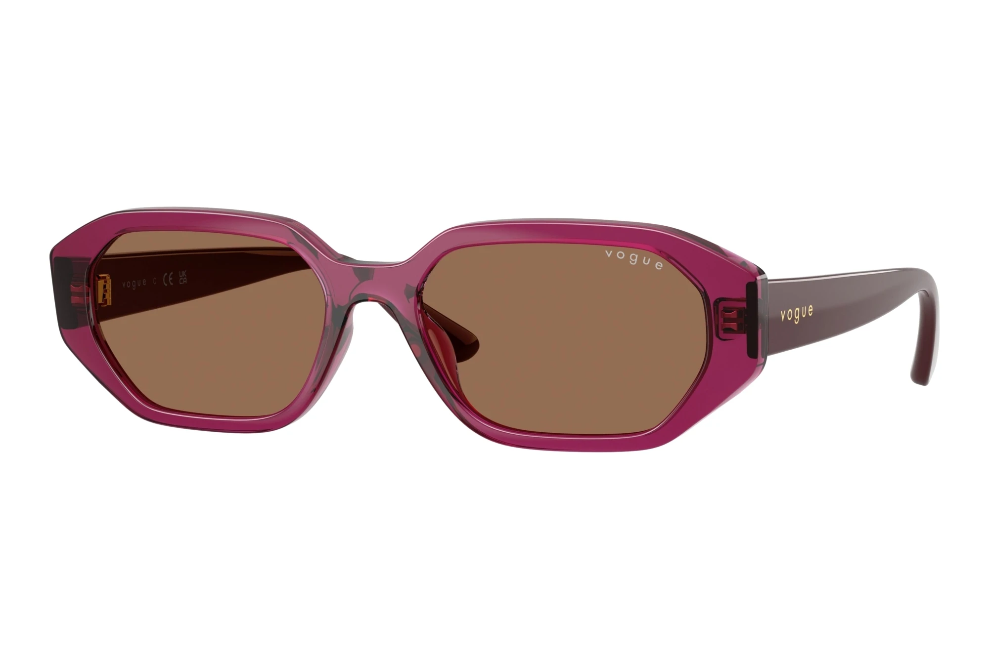 Vogue Eyewear VJ2034 327173 Dark BrownTransparent Burgundy Vogue Eyewear VJ2034 327173 Dark BrownTransparent Burgundy