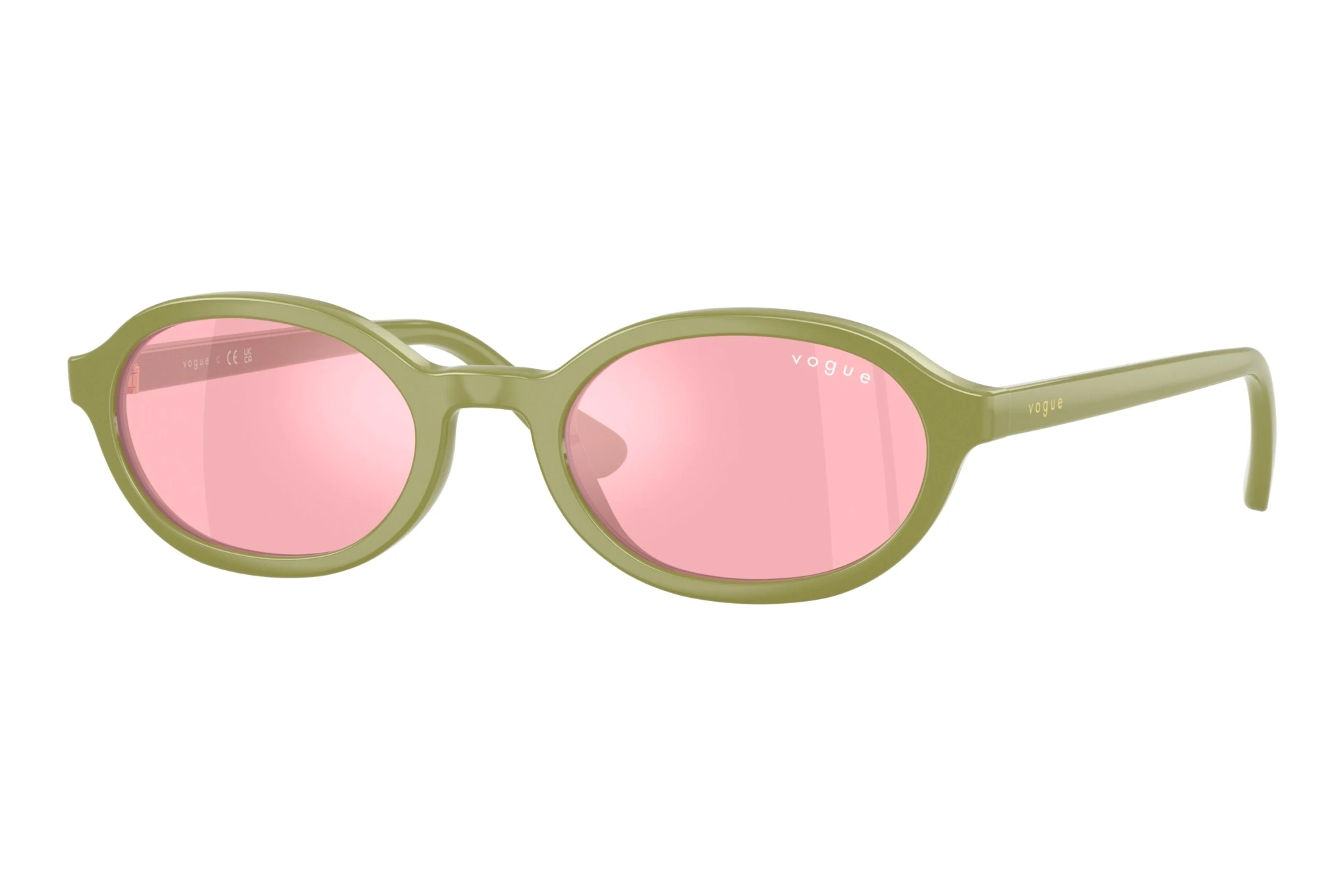 Vogue Eyewear VJ2036 3322E4 Pink Mirror LilacFull Olive Green Vogue Eyewear VJ2036 3322E4 Pink Mirror LilacFull Olive Green