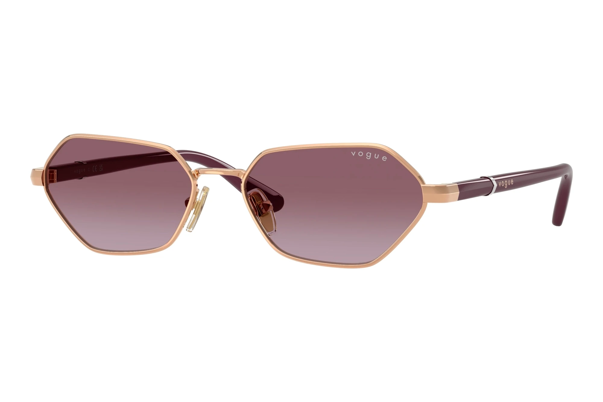 Vogue Eyewear VO4349S 51528H Violet GradientRose Gold Vogue Eyewear VO4349S 51528H Violet GradientRose Gold