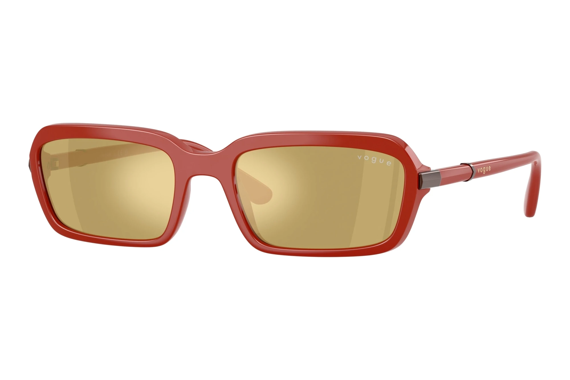 Vogue Eyewear VO5744S 3330O8 Green Olive Gold MirrorFull Red Vogue Eyewear VO5744S 3330O8 Green Olive Gold MirrorFull Red