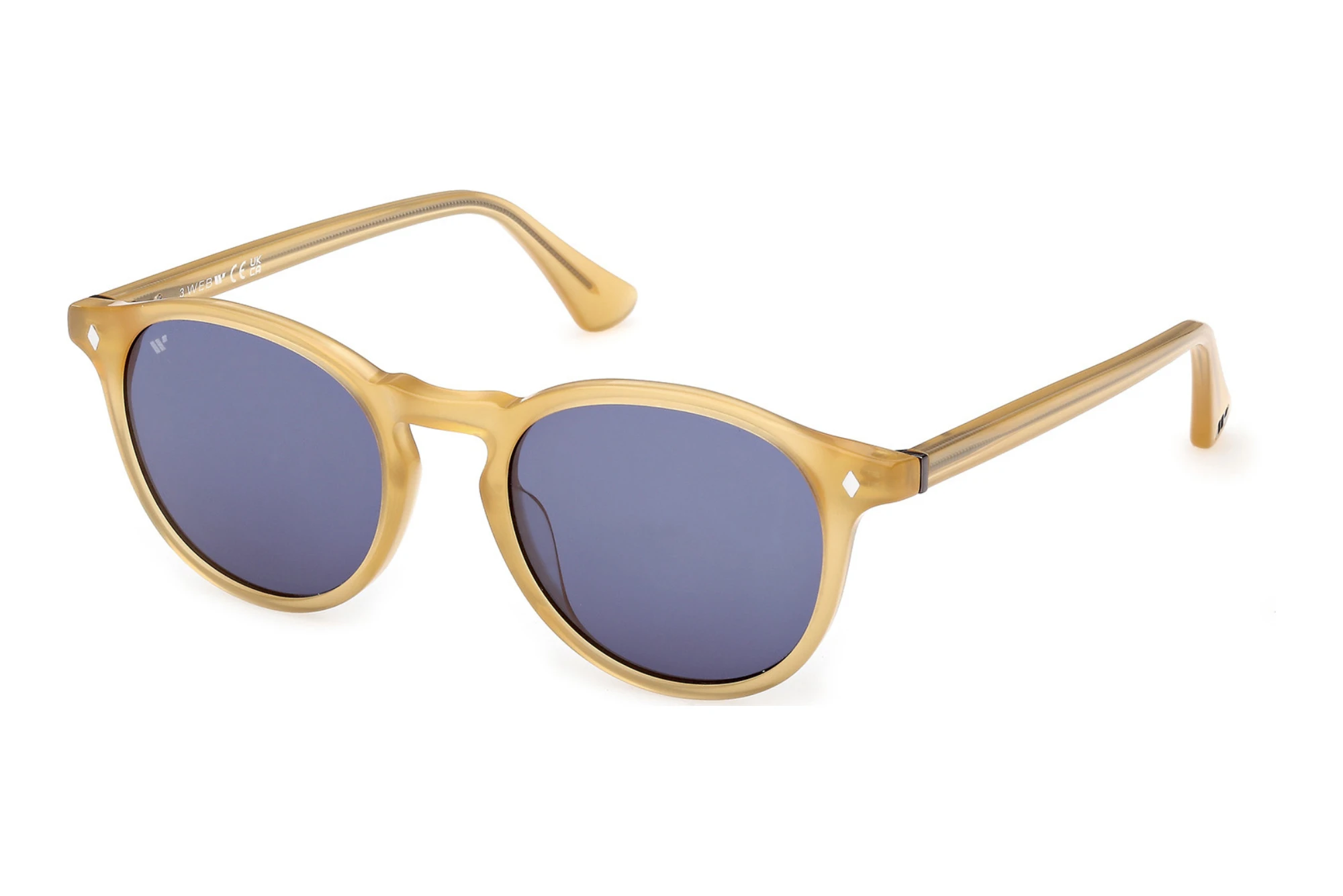 Web Eyewear WE0328 41V blauGlänzend Hell Gelb Web Eyewear WE0328 41V blauGlänzend Hell Gelb