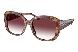 Coach HC8363U 57398H Purple Clear GradientPetal Tortoise