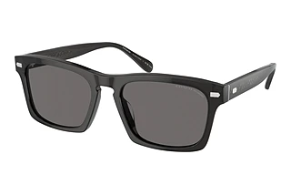 Coach HC8397U 581781 Grey Solid PolarizedTransparent Dark Grey