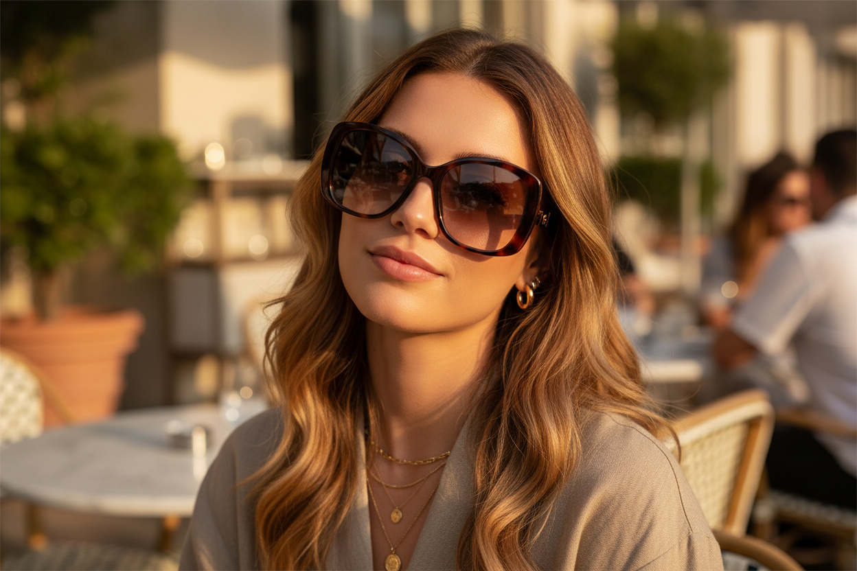 Vista frontale Gucci GG0762S (002)