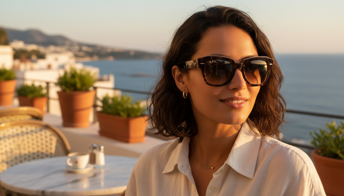 Vista frontale Ray-Ban STATE STREET (RB2186 - 1324BG)