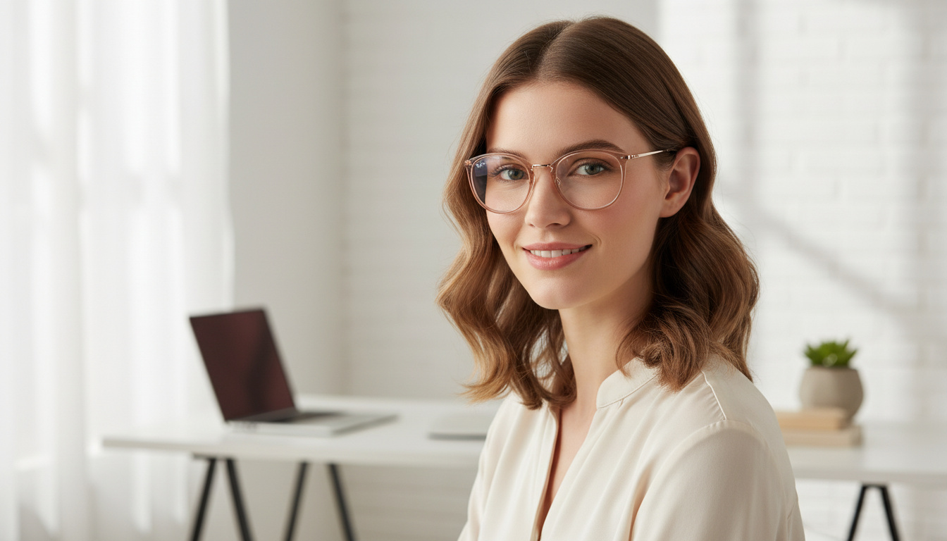 Vista frontale Ray-Ban RX7140 (8124)