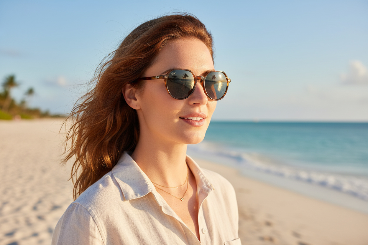 Vista frontale Ray-Ban THALIA (RB2195 - 954/62)