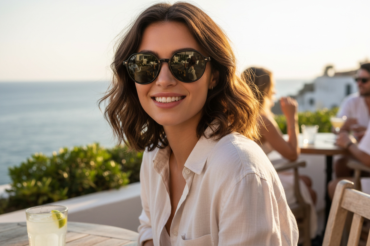 Vista frontale Ray-Ban THALIA (RB2195 - 901/58)