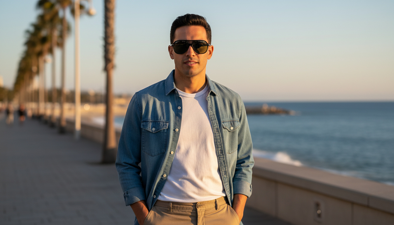 Vista frontale Ray-Ban BILL (RB2198 - 901/58)