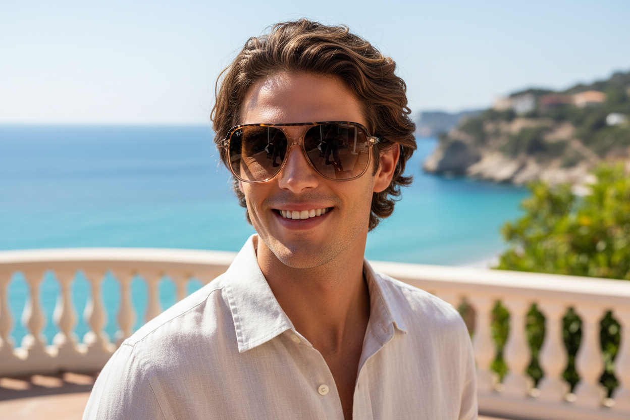 Vista frontale Ray-Ban BILL (RB2198 - 129251)