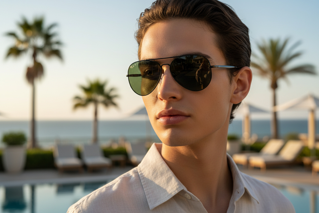Vista frontale Ray-Ban RB3675 (002/58)