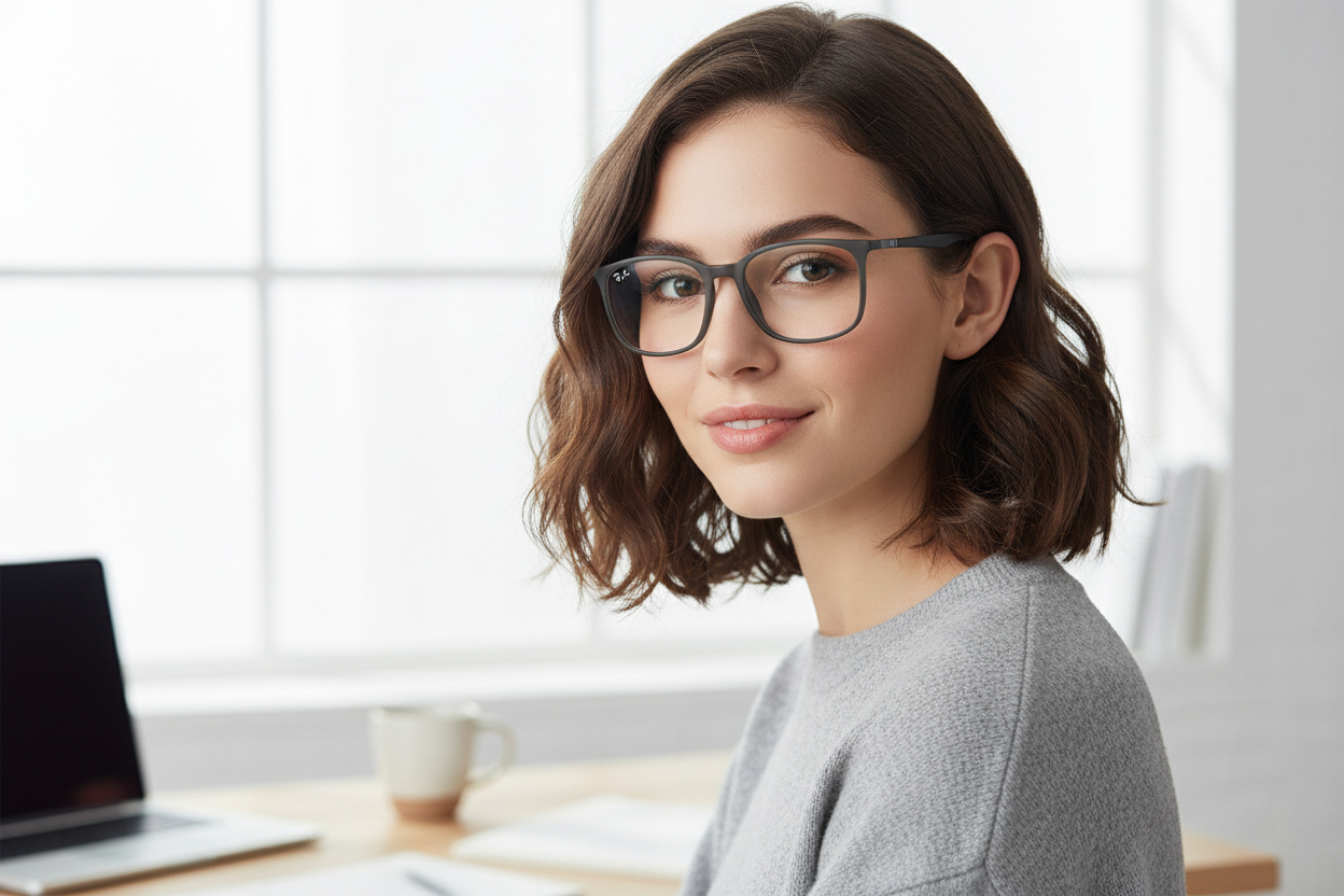 Vista frontale Ray-Ban RX7199 (5521)
