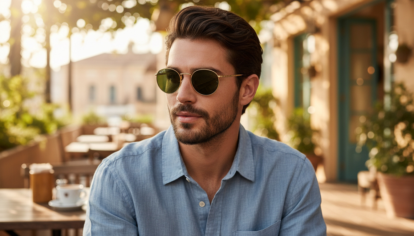 Vista frontale Ray-Ban NEW ROUND (RB3637 - 919631)