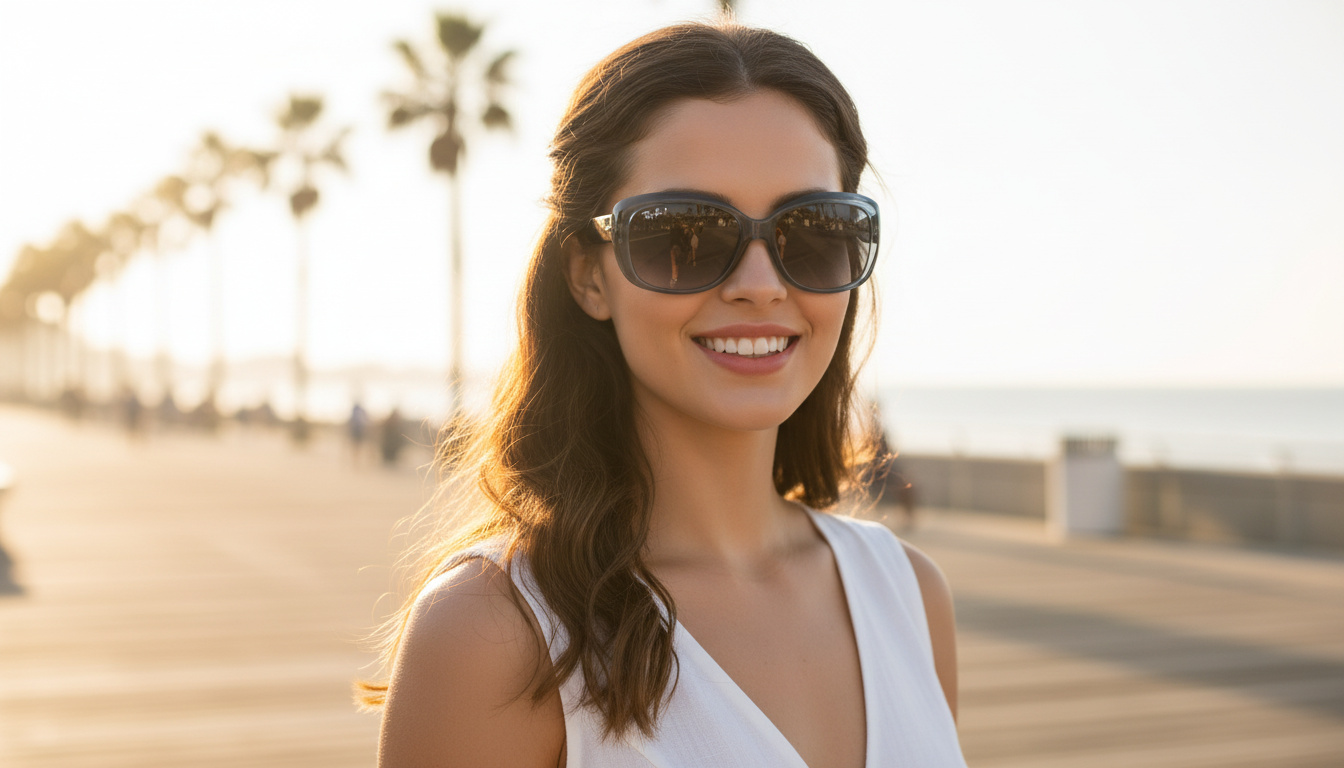 Vista frontale Ray-Ban JACKIE OHH (RB4101 - 659278)
