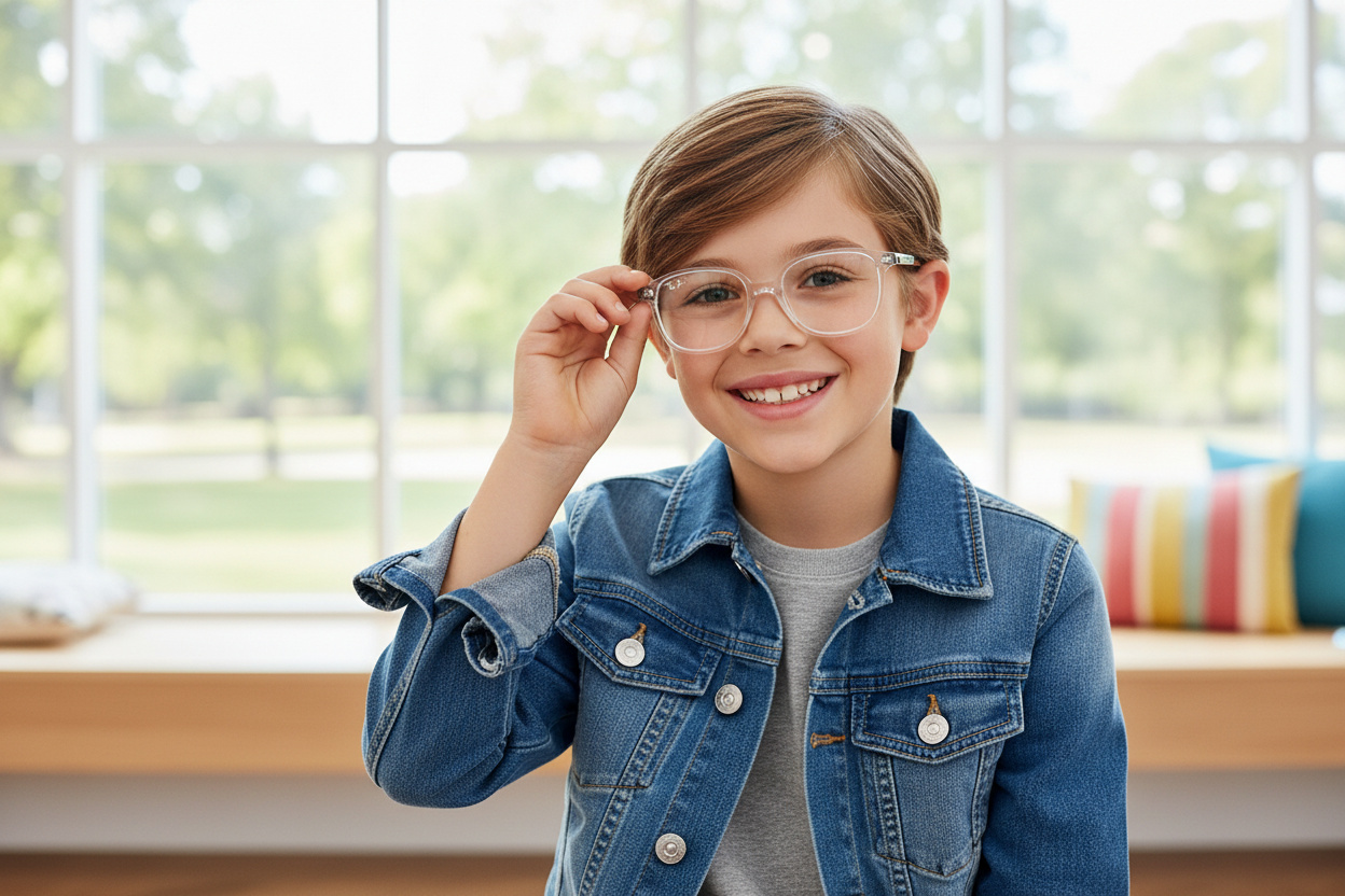 Vista frontale Ray-Ban Kids JUNIOR LEONARD (RY9093V - 3541)