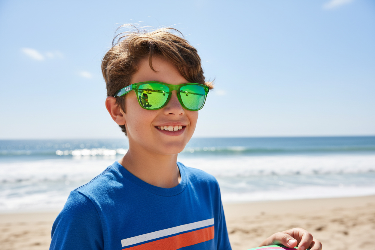 Vista frontale Oakley FROGSKINS XXS (OJ9009 - 900905)