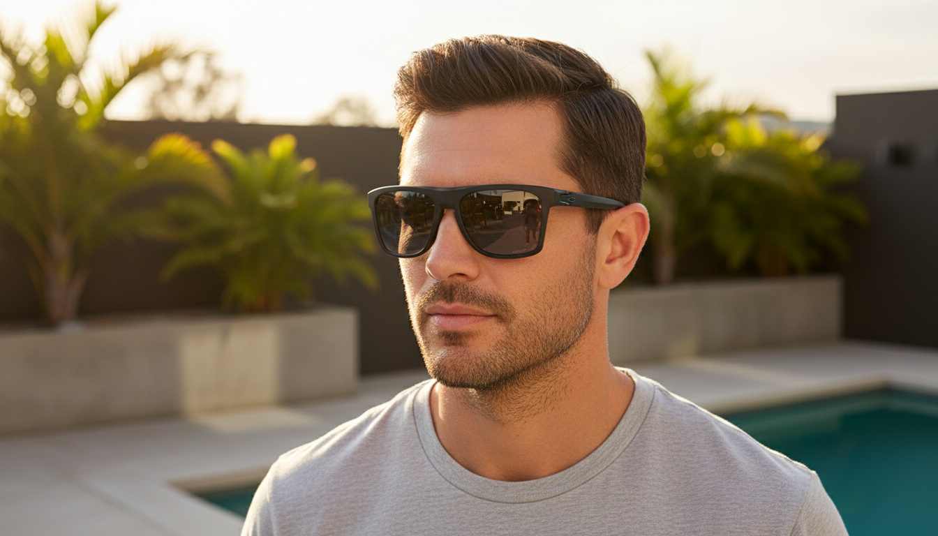 Vista frontale Oakley LEFFINGWELL (OO9100 - 910004)