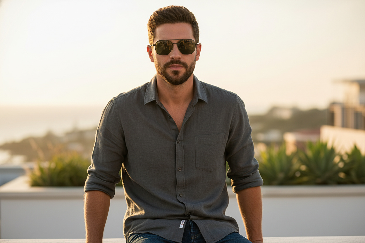Vista frontale Ray-Ban JIM (RB3694 - 002/71)