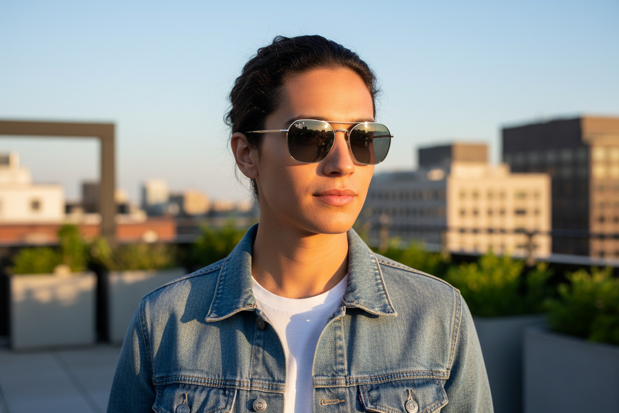 Vista frontale Ray-Ban JIM (RB3694 - 9242G6)