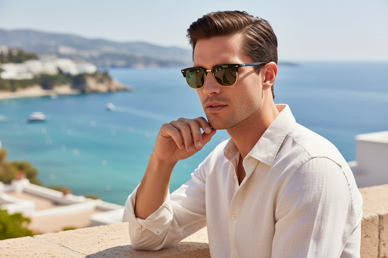 Vista frontale Ray-Ban NEW CLUBMASTER (RB4416 - 601/31)