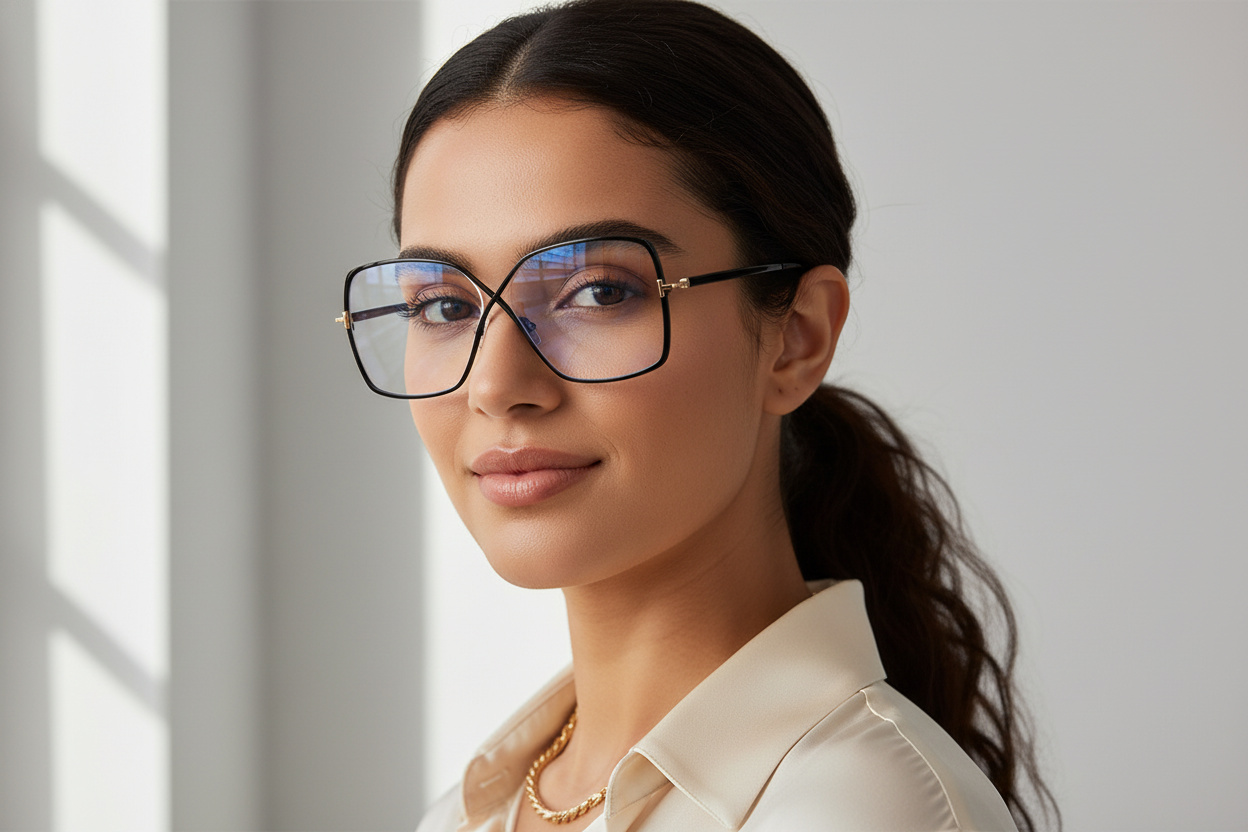 Vista frontale Tom Ford FT5841-B (001)
