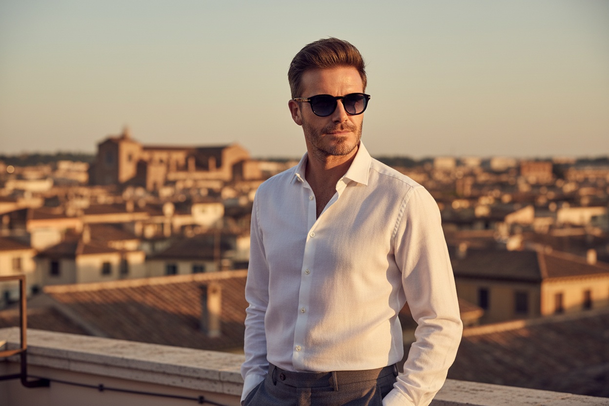 Vista frontale David Beckham DB 1007/S (807/F9)