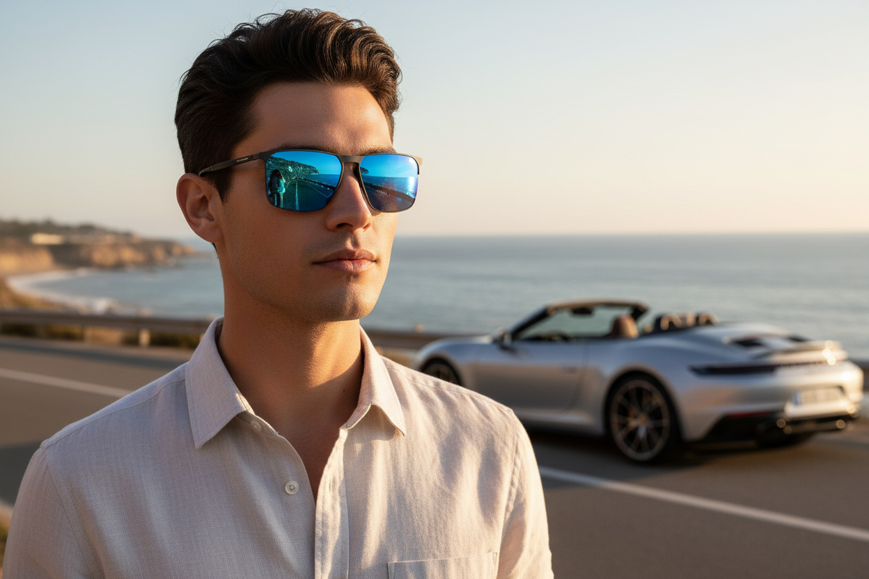 Vista frontale Porsche Design P8964 (D)