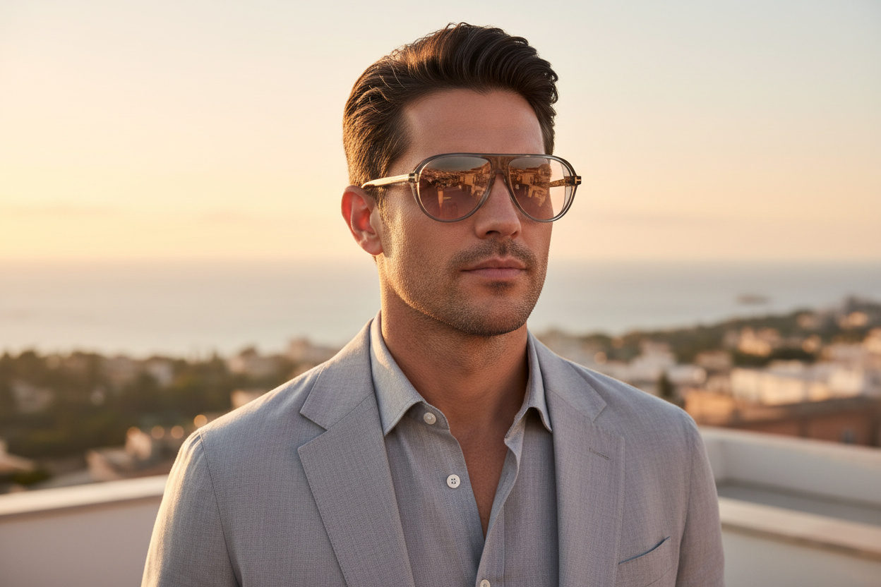 Vista frontale Tom Ford MARCUS (FT1023 - 93E)