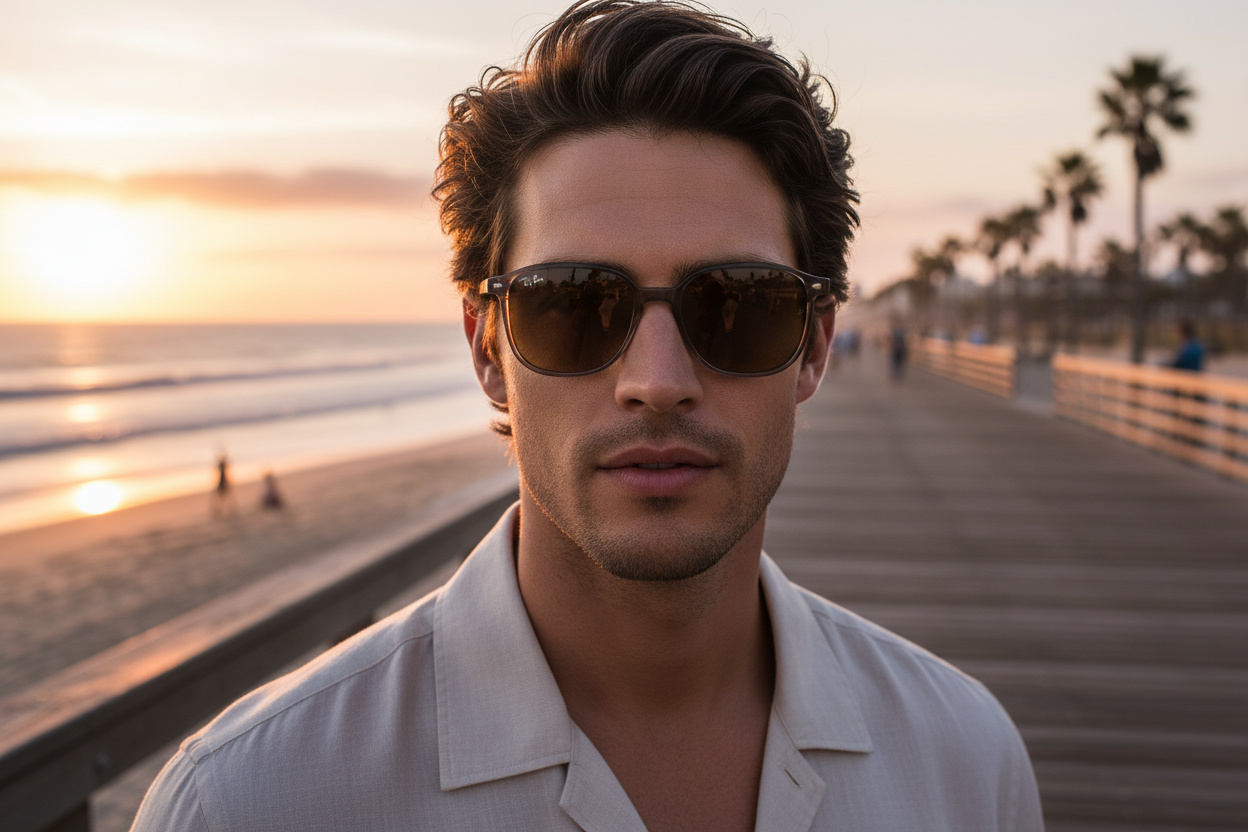 Vista frontale Ray-Ban LEONARD (RB2193 - 138085)