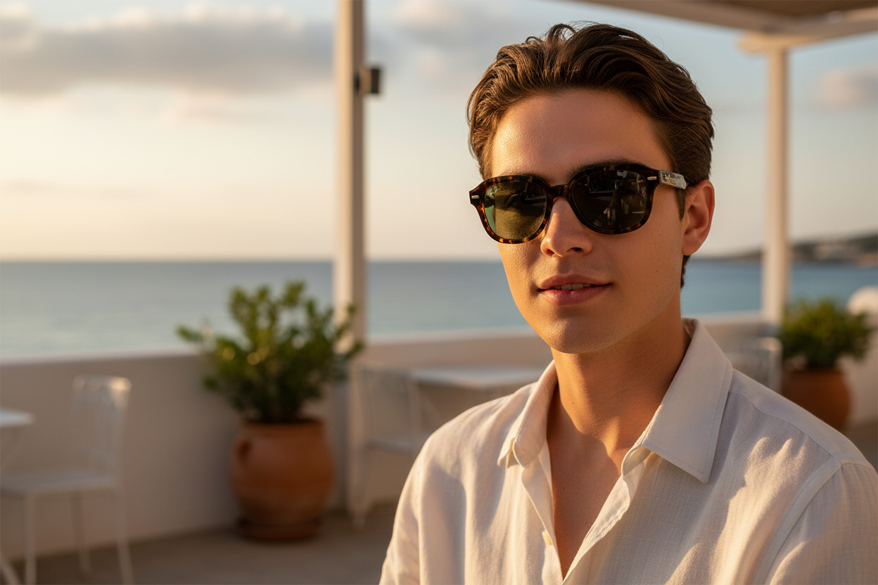 Vista frontale Ray-Ban ERIK (RB4398 - 902/31)