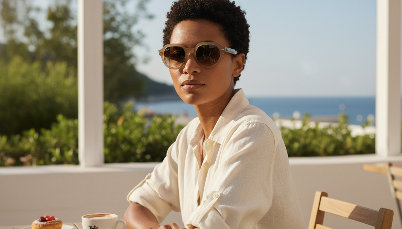 Vista frontale Ray-Ban GINA (RB4399 - 616651)