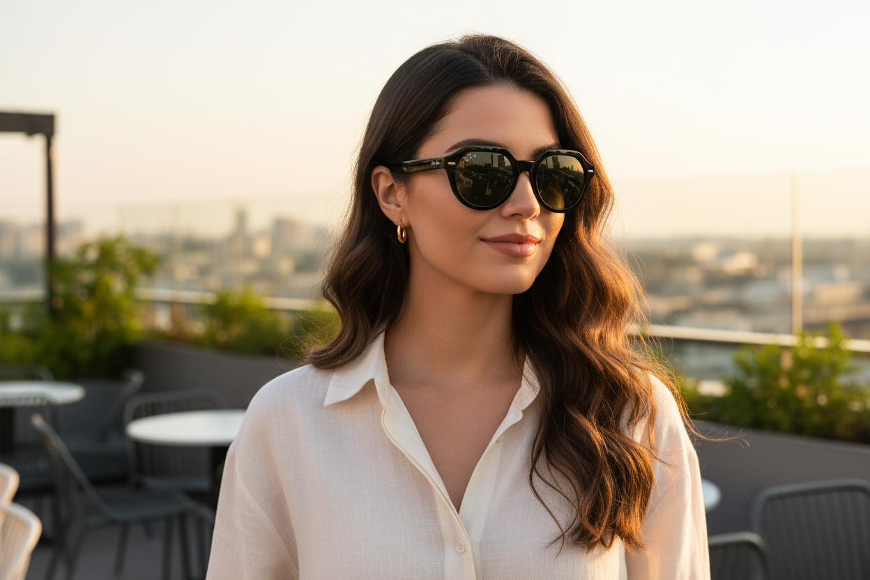 Vista frontale Ray-Ban GINA (RB4399 - 901/58)