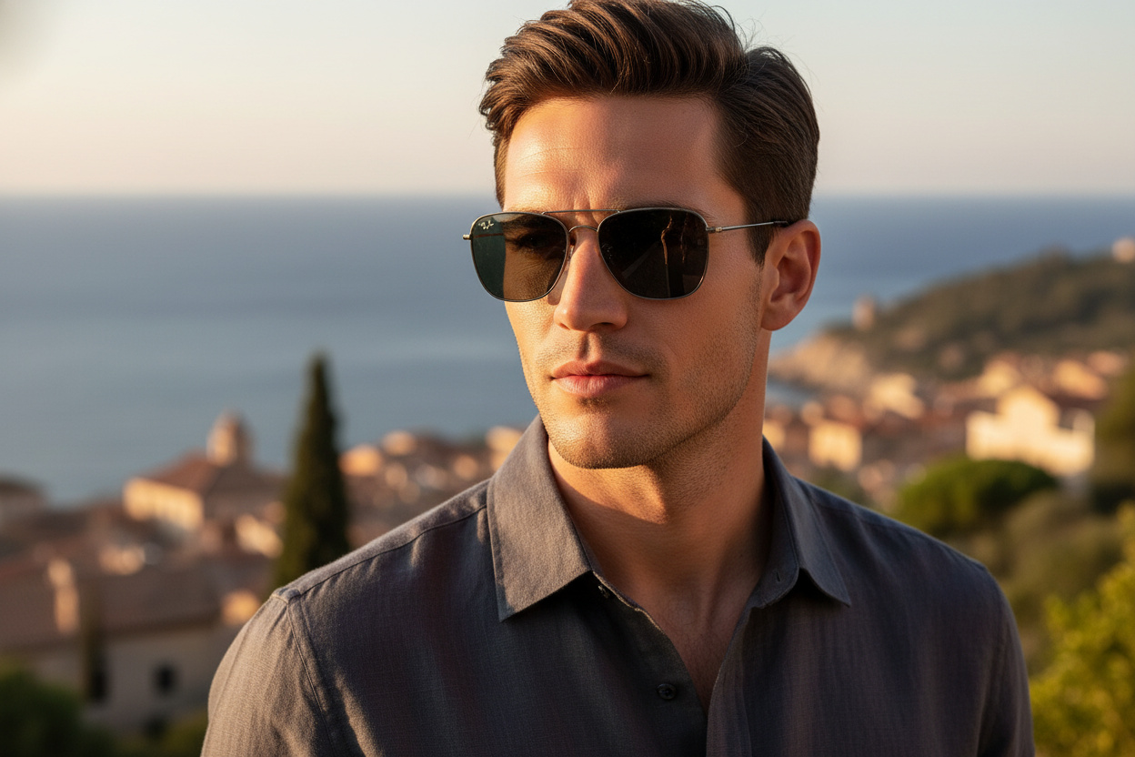 Vista frontale Ray-Ban CARAVAN REVERSE (RBR0102S - 004/GR)