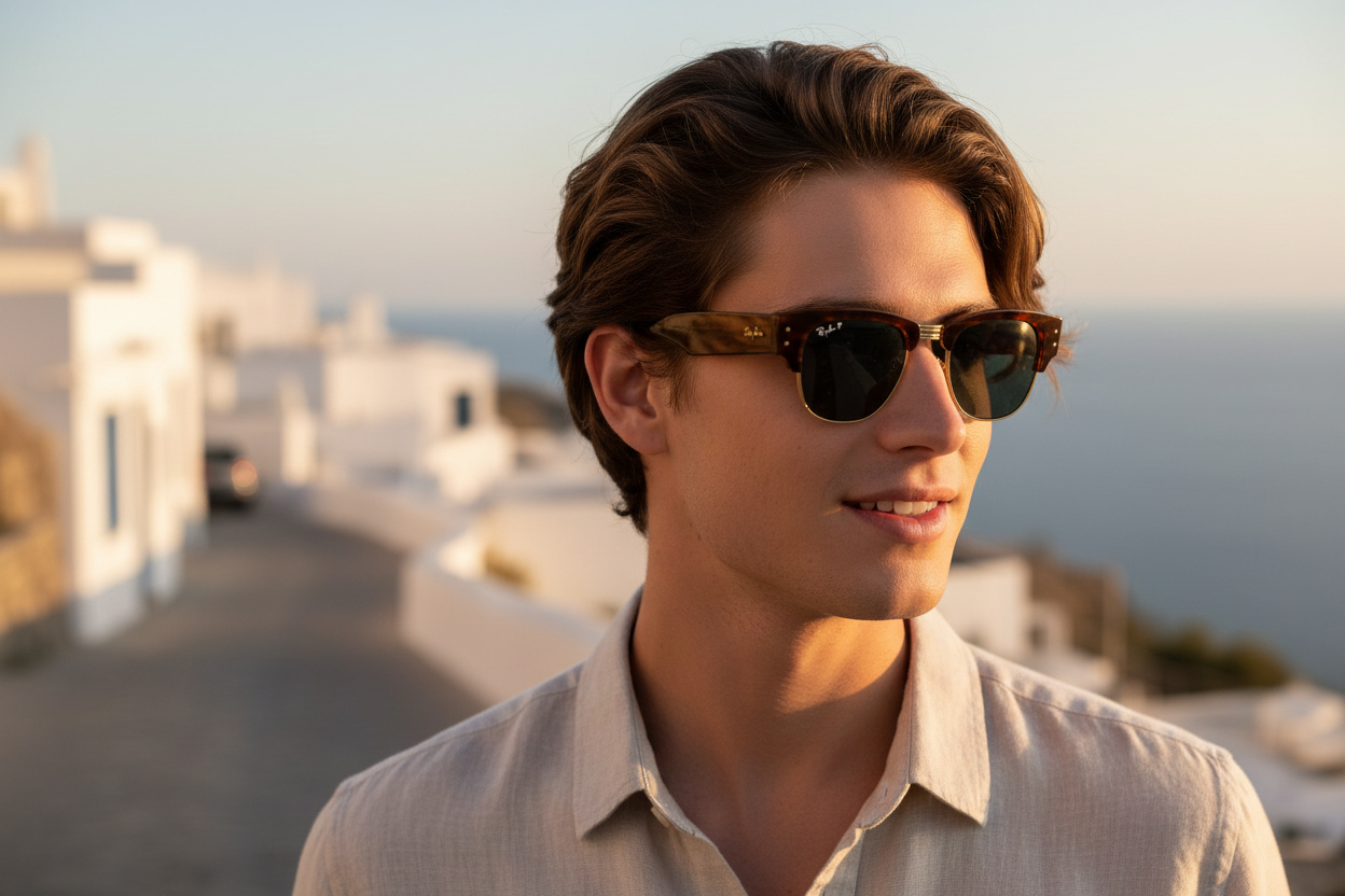 Vista frontale Ray-Ban MEGA CLUBMASTER (RB0316S - 954/3R)