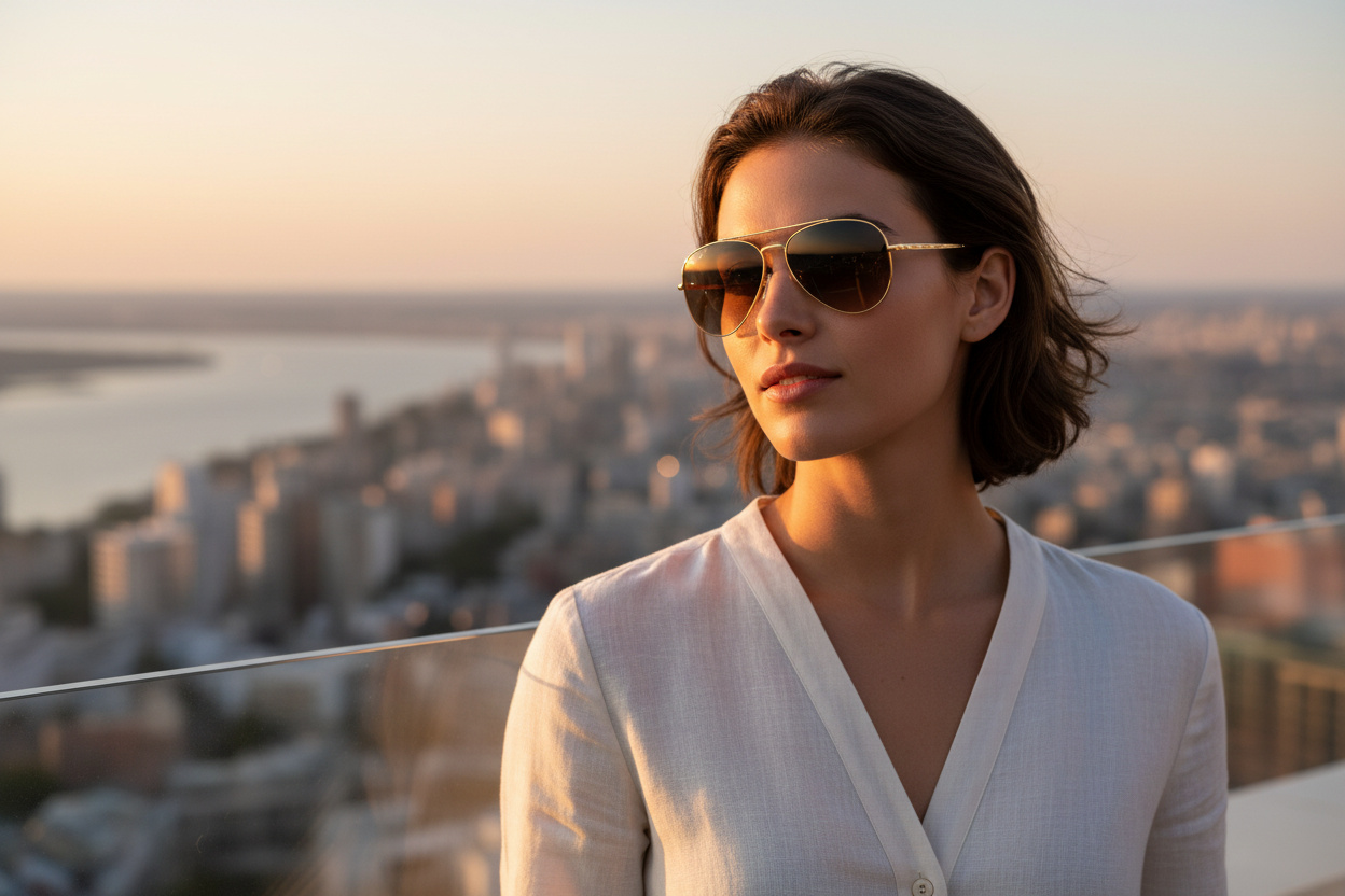 Vista frontale Ray-Ban NEW AVIATOR (RB3625 - 001/51)