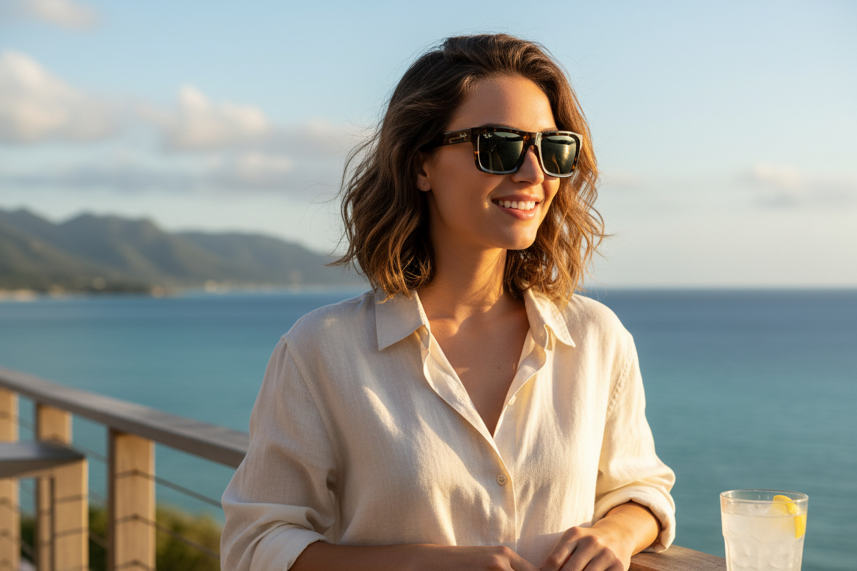 Vista frontale Ray-Ban WARREN (RB4396 - 135971)