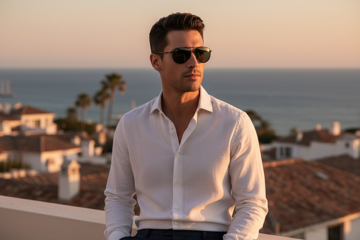 Vista frontale Ray-Ban AVIATOR REVERSE (RBR0101S - 002/GR)
