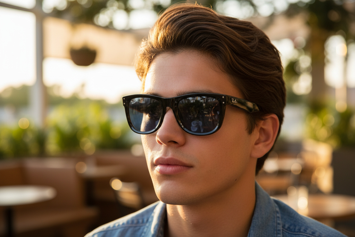Vista frontale Ray-Ban WAYFARER REVERSE (RBR0502S - 667772)